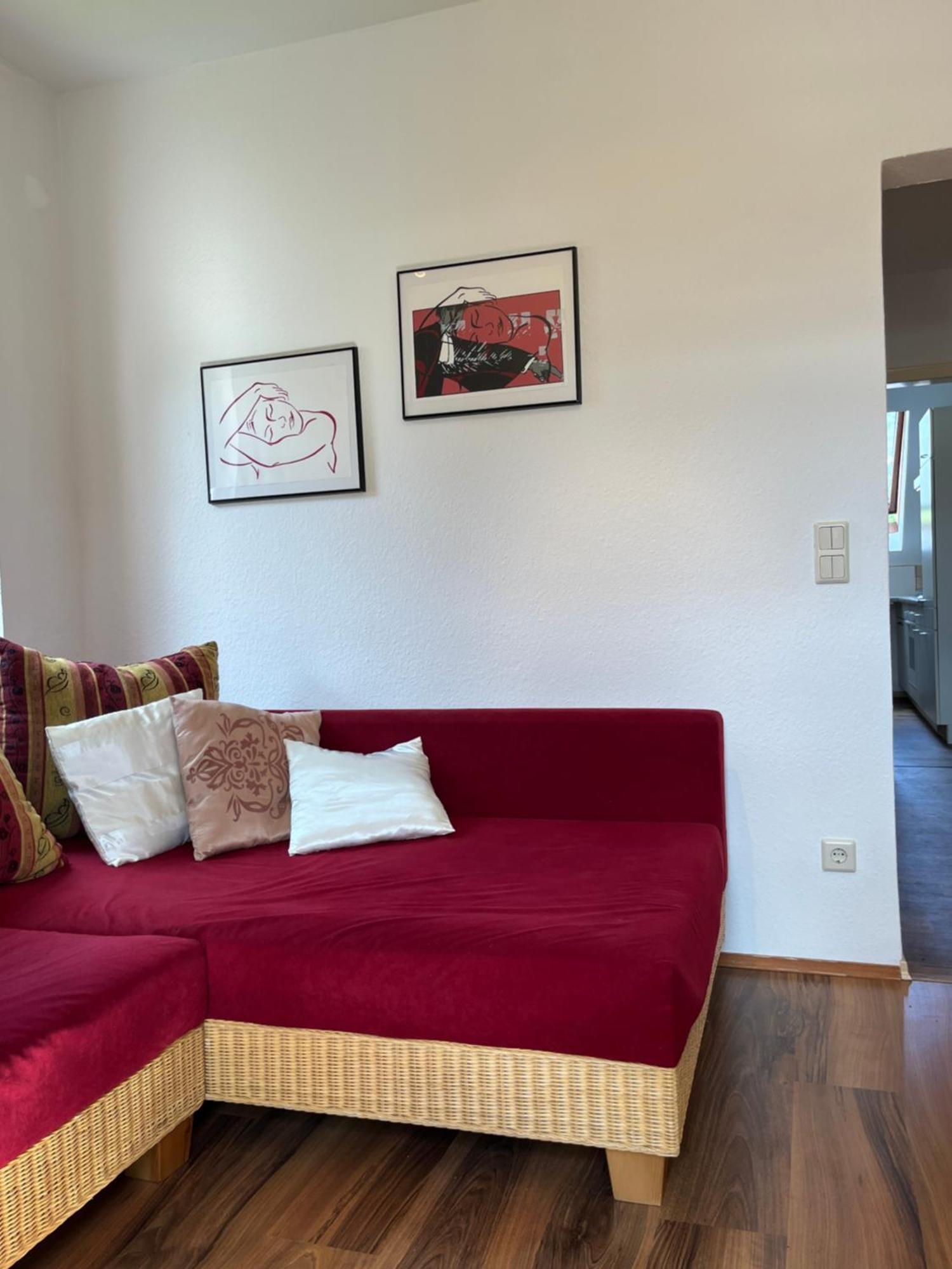 Kleine Bauernhof-Wohnung Im Stadtbusbereich Кобург Екстер'єр фото